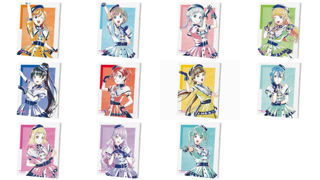 ラブライブ!スーパースター!!描き下ろし スーパースター!!ver. Ani-Art F3号キャンバスボード