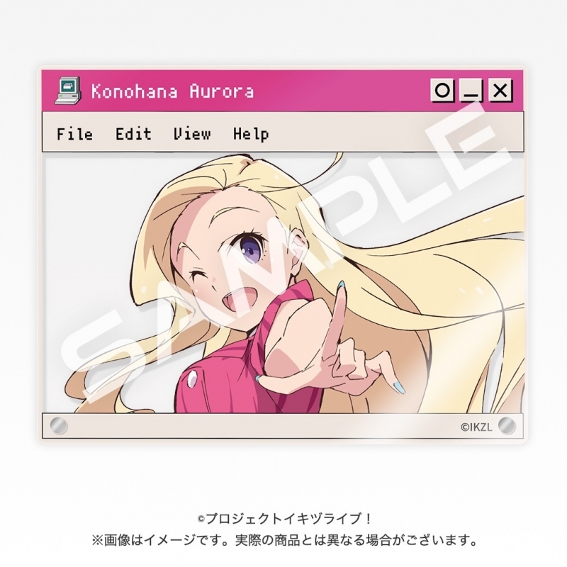 イキヅライブ! LOVELIVE! BLUEBIRD 始まりたい?グッズ ウインドウアクリルパネル 此花輝夜