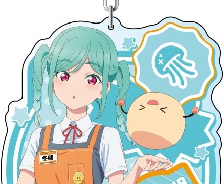 ラブライブ!スーパースター!! デカキーホルダー 鬼塚冬毬 看板娘 原宿ゲーマーズ4周年 ver.【ゲーマーズ限定】