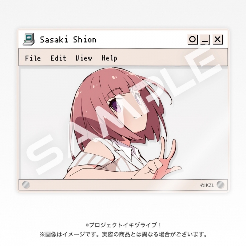 イキヅライブ! LOVELIVE! BLUEBIRD 始まりたい?グッズ ウインドウアクリルパネル 佐々木翔音