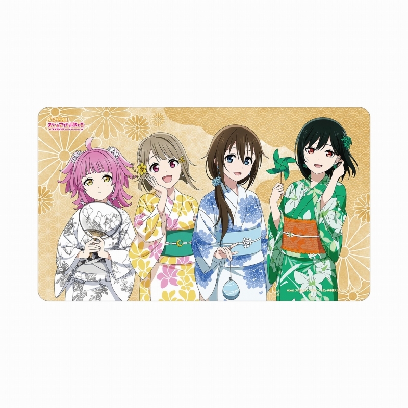 ラブライブ!虹ヶ咲学園スクールアイドル同好会描き下ろし 1年生 縁日ver. マルチデスクマット