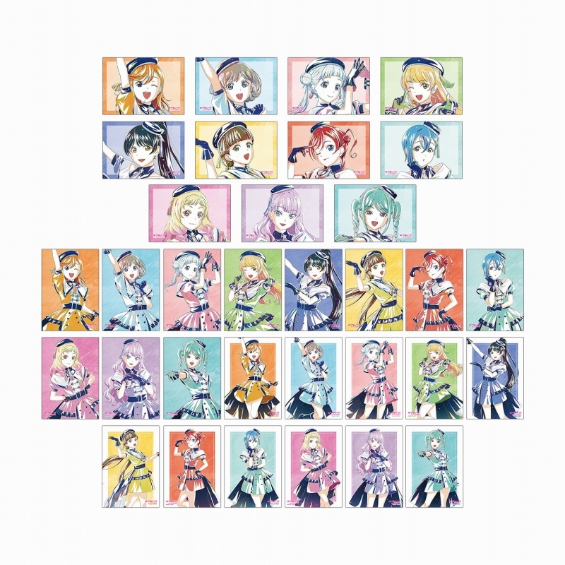 ラブライブ!スーパースター!!描き下ろし スーパースター!!ver. トレーディング Ani-Art ブロマイド3枚セット