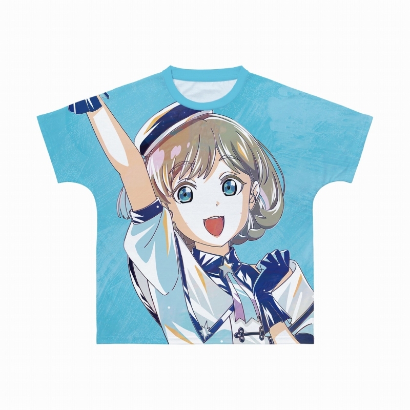 ラブライブ!スーパースター!!描き下ろし 唐 可可 スーパースター!!ver. Ani-Art フルグラフィックTシャツユニセックス(サイズ/M)