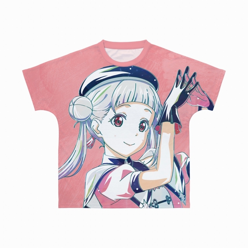 ラブライブ!スーパースター!!描き下ろし 嵐 千砂都 スーパースター!!ver. Ani-Art フルグラフィックTシャツユニセックス(サイズ/M)