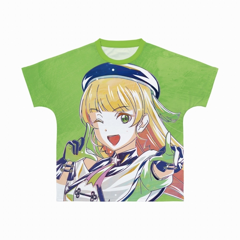ラブライブ!スーパースター!!描き下ろし 平安名すみれ スーパースター!!ver. Ani-Art フルグラフィックTシャツユニセックス(サイズ/M)