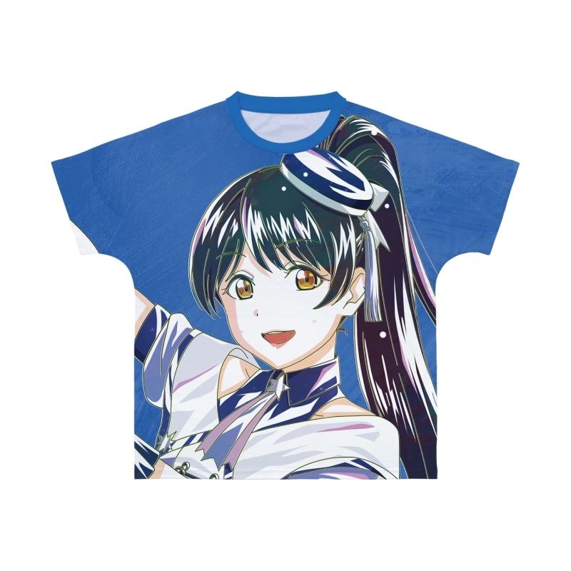 ラブライブ!スーパースター!!描き下ろし 葉月 恋 スーパースター!!ver. Ani-Art フルグラフィックTシャツユニセックス(サイズ/M)