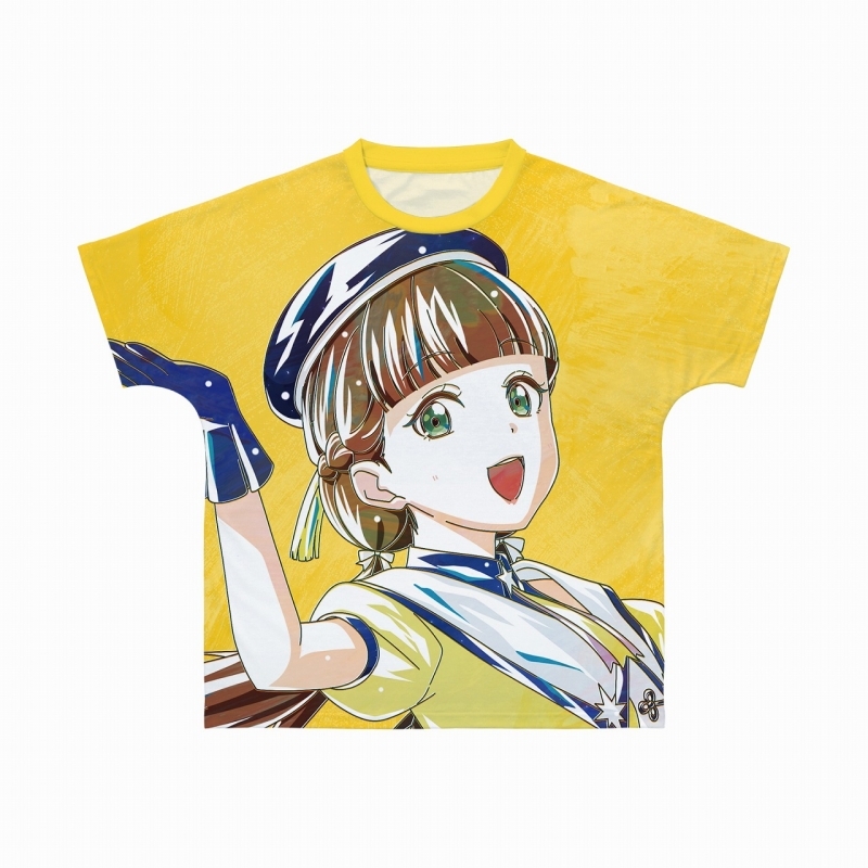 ラブライブ!スーパースター!!描き下ろし 桜小路きな子 スーパースター!!ver. Ani-Art フルグラフィックTシャツユニセックス(サイズ/M)