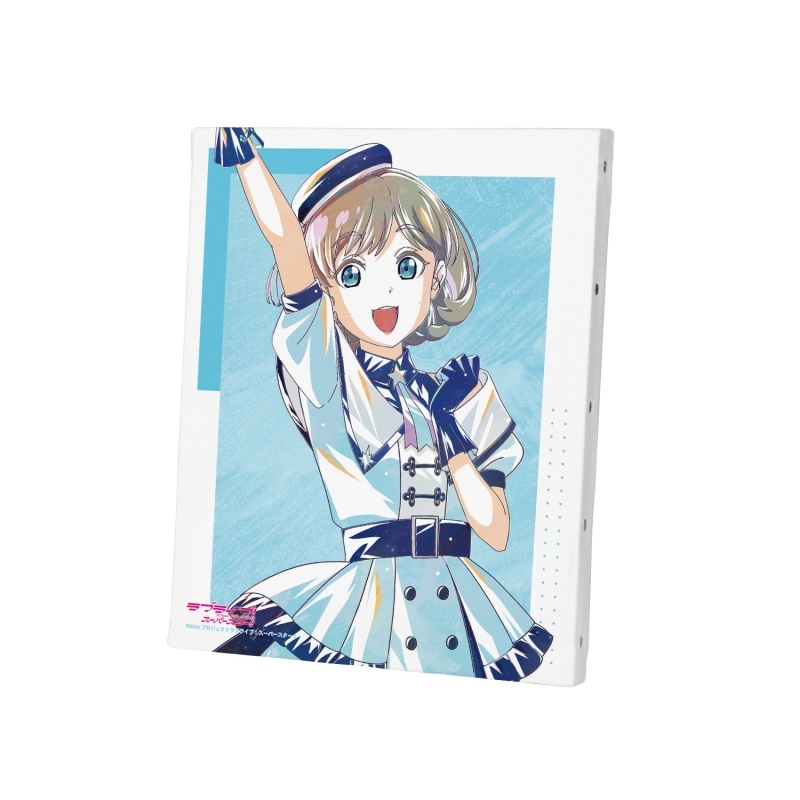 ラブライブ!スーパースター!!描き下ろし 唐 可可 スーパースター!!ver. Ani-Art F3号キャンバスボード