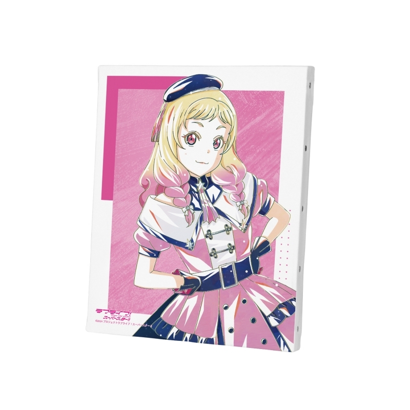 ラブライブ!スーパースター!!描き下ろし 鬼塚夏美 スーパースター!!ver. Ani-Art F3号キャンバスボード