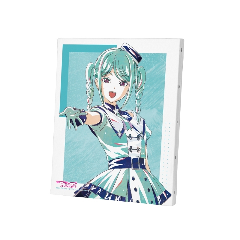ラブライブ!スーパースター!!描き下ろし 鬼塚冬毬 スーパースター!!ver. Ani-Art F3号キャンバスボード