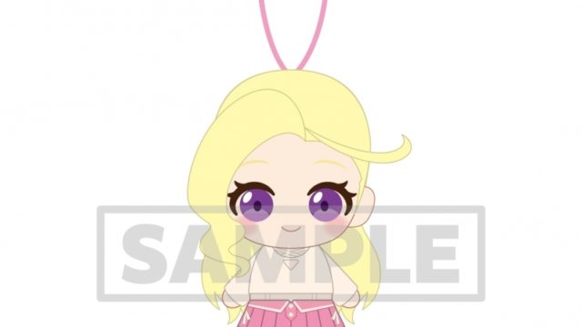 イキヅライブ! LOVELIVE! BLUEBIRD 始まりたい?グッズ ぬいぐるみストラップ 此花輝夜