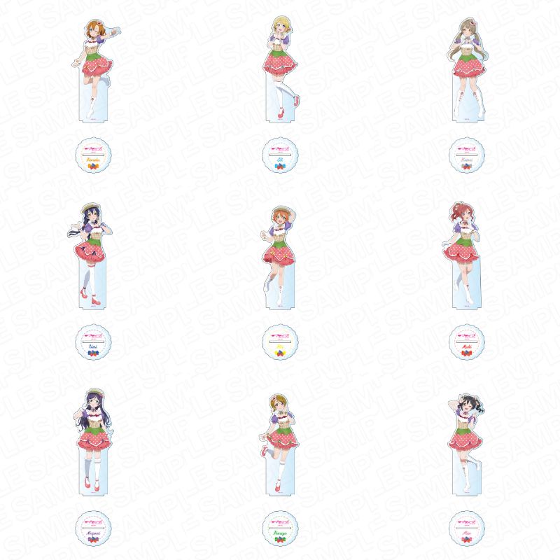 ラブライブ! デカアクリルスタンド Cafe party ver