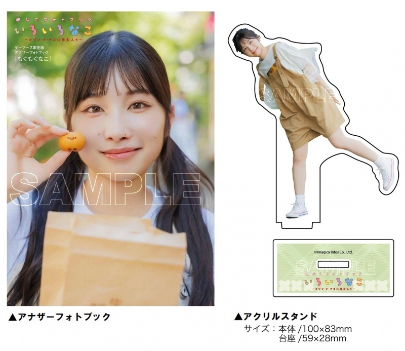 岬なこフォトブック いろいろなこ ゲーマーズ限定版【アナザーフォトブック+アクリルスタンド付】/アニメイトセットPremium【ボイスメッセージDLシリアル+デジタルフォトブックDLシリアル付き】