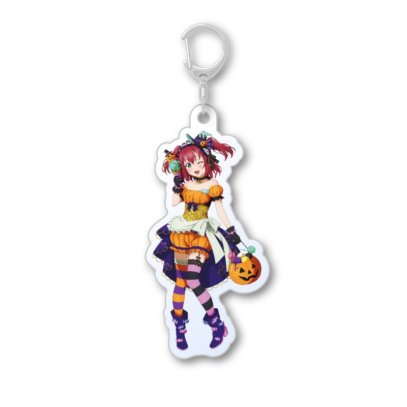 ラブライブ! AiScReam ハロウィン アクリルキーホルダー 黒澤ルビィ