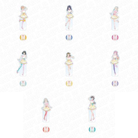 ラブライブ!蓮ノ空女学院スクールアイドルクラブ デカアクリルスタンド Cafe party ver.