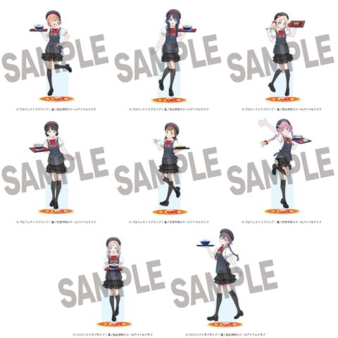 ラブライブ!蓮ノ空女学院スクールアイドルクラブ×8番らーめんコラボ BIGアクリルスタンド