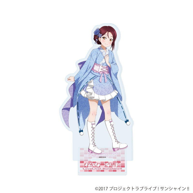 【グッズ-スタンドポップ】ラブライブ!サンシャイン!! アクリルスタンド 11/和風ドレスver. 桜内 梨子(描き下ろしイラスト)