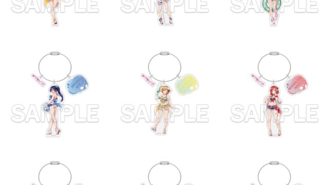 ラブライブ!シリーズ ワイヤーアクリルキーホルダー