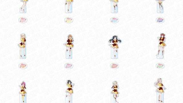 ラブライブ!虹ヶ咲学園スクールアイドル同好会 デカアクリルスタンド Cafe party ver.