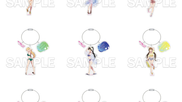 ラブライブ!スーパースター!! ワイヤーアクリルキーホルダー