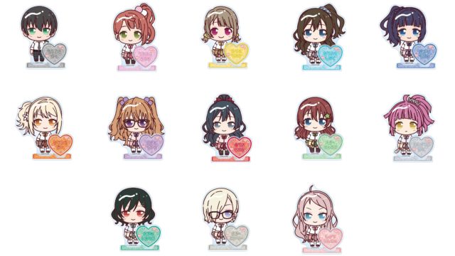 ラブライブ!虹ヶ咲学園スクールアイドル同好会 ちょこんと! ギャル制服ver. パーツ付きBIGアクリルスタンド