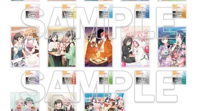 ラブライブ!虹ヶ咲学園スクールアイドル同好会 台座付きトレーディングアクリルカード Ver.ときめきバースデー