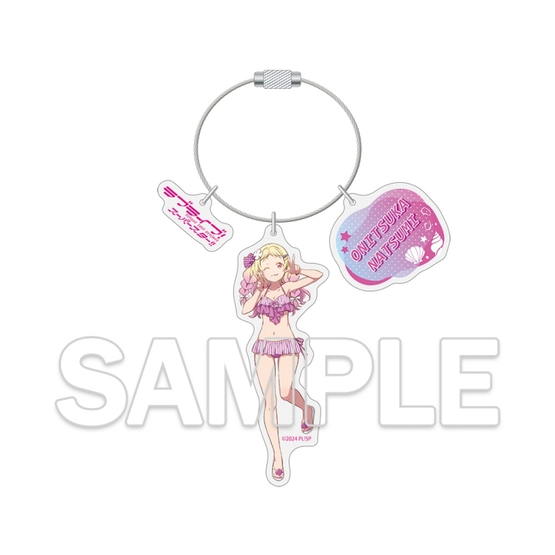 【グッズ-キーホルダー】ラブライブ!シリーズ ワイヤーアクリルキーホルダー 鬼塚夏美