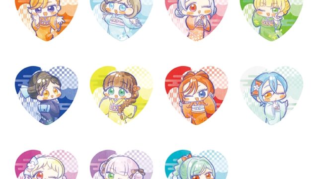 ラブライブ!スーパースター!! トレーディングハート形缶バッジ(全11種)