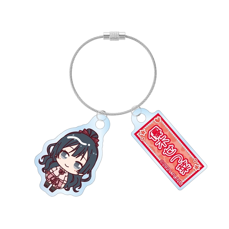 【グッズ-キーホルダー】ラブライブ!虹ヶ咲学園スクールアイドル同好会 優木せつ菜 ちょこんと! ギャル制服ver. 2連ワイヤーアクリルキーホルダー