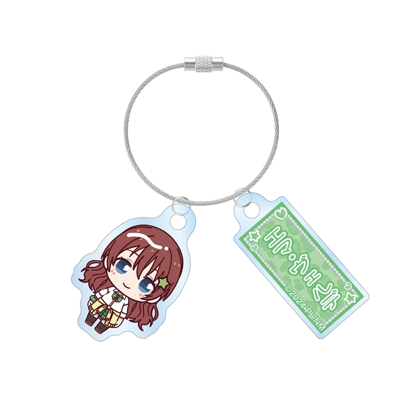 【グッズ-キーホルダー】ラブライブ!虹ヶ咲学園スクールアイドル同好会 エマ・ヴェルデ ちょこんと! ギャル制服ver. 2連ワイヤーアクリルキーホルダー