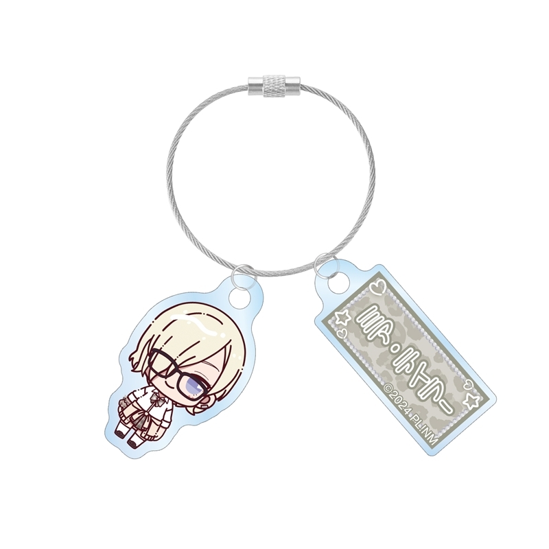 【グッズ-キーホルダー】ラブライブ!虹ヶ咲学園スクールアイドル同好会 ミア・テイラー ちょこんと! ギャル制服ver. 2連ワイヤーアクリルキーホルダー