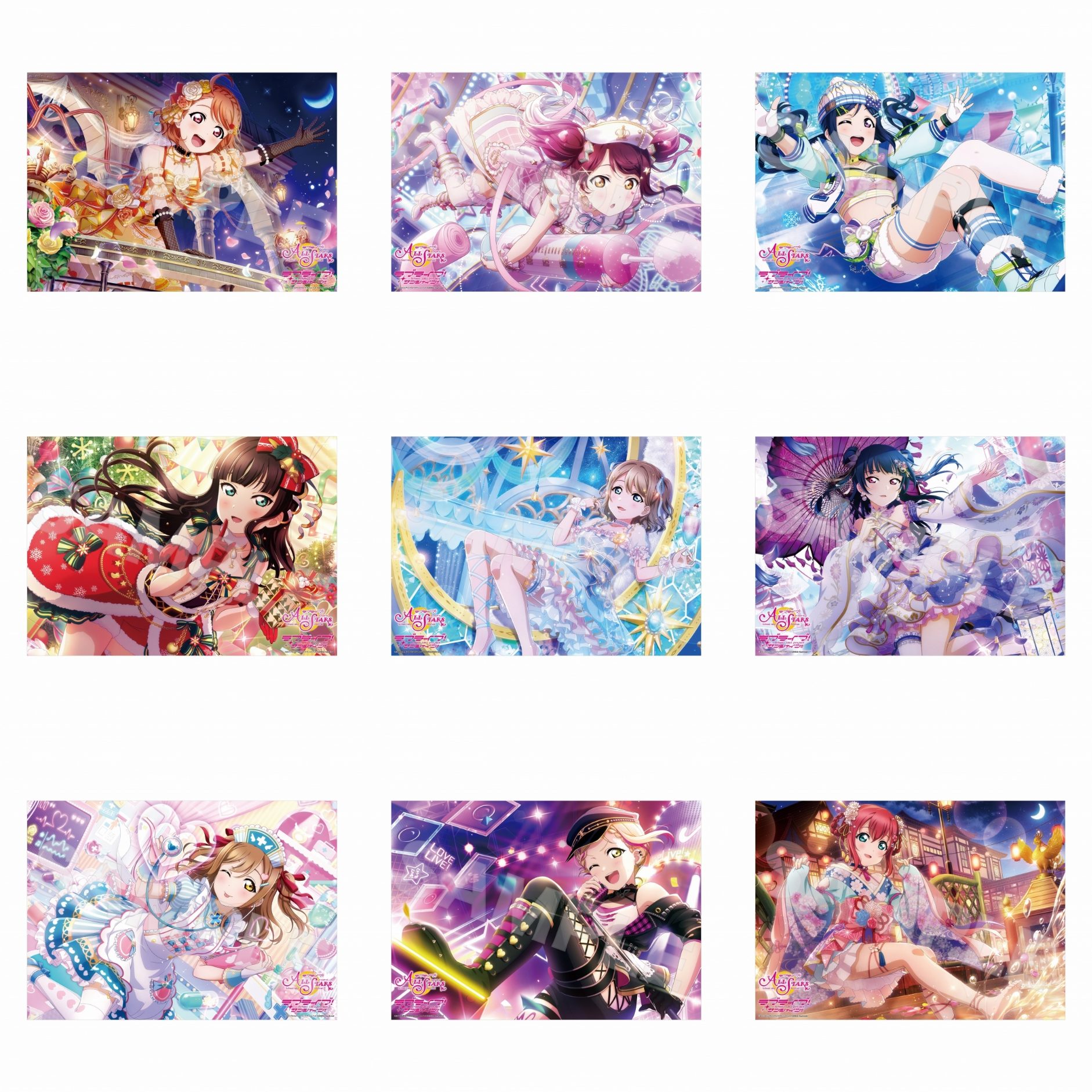 ラブライブ!サンシャイン!! A4クリアポスター