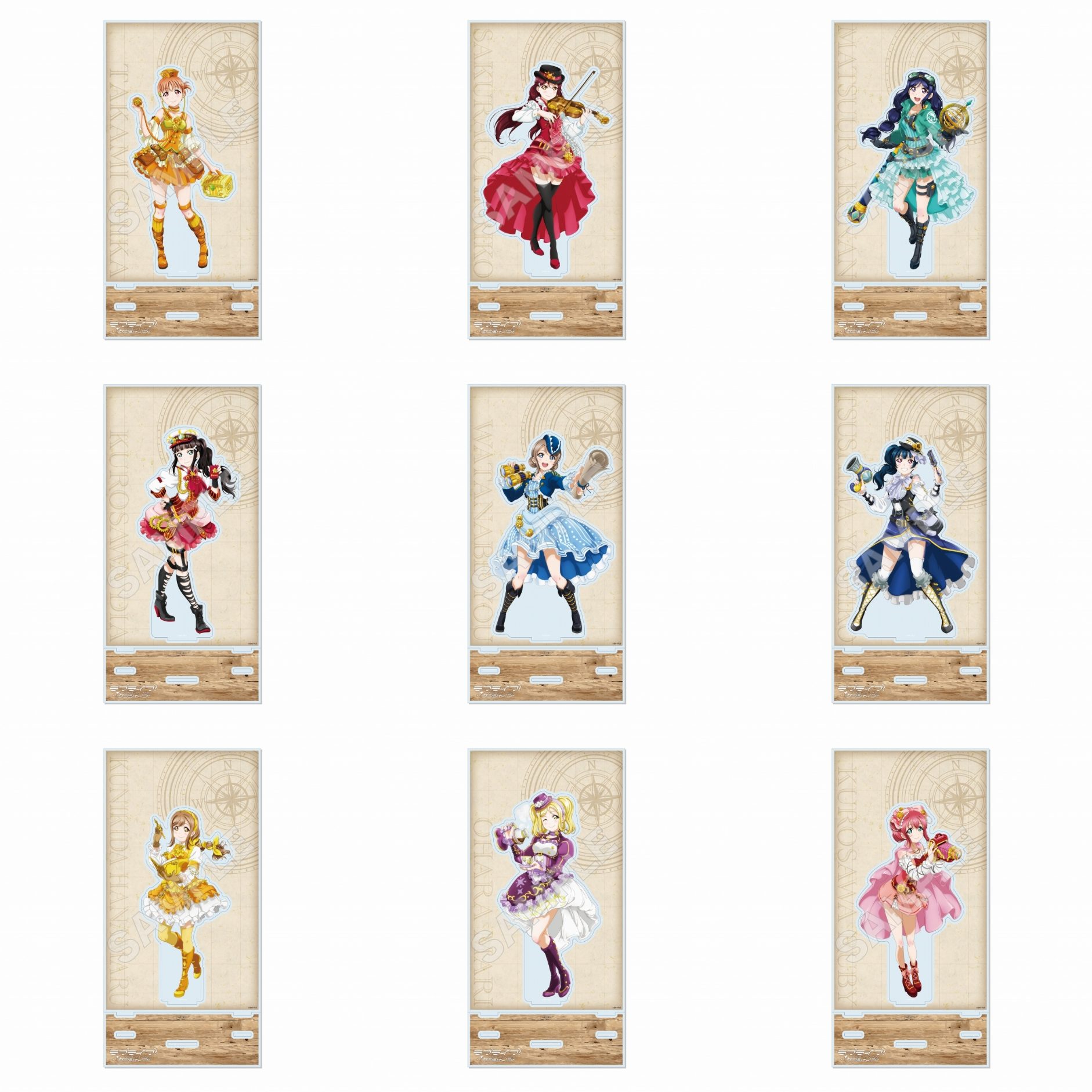 ラブライブ！サンシャイン!! 背景付きアクスタ｜ラブライブほしいもの