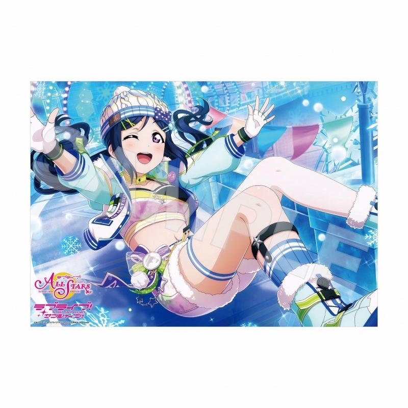 ラブライブ!サンシャイン!! A4クリアポスター /C 松浦果南