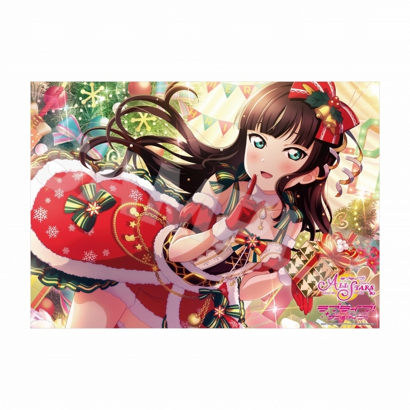 ラブライブ!サンシャイン!! A4クリアポスター /D 黒澤ダイヤ