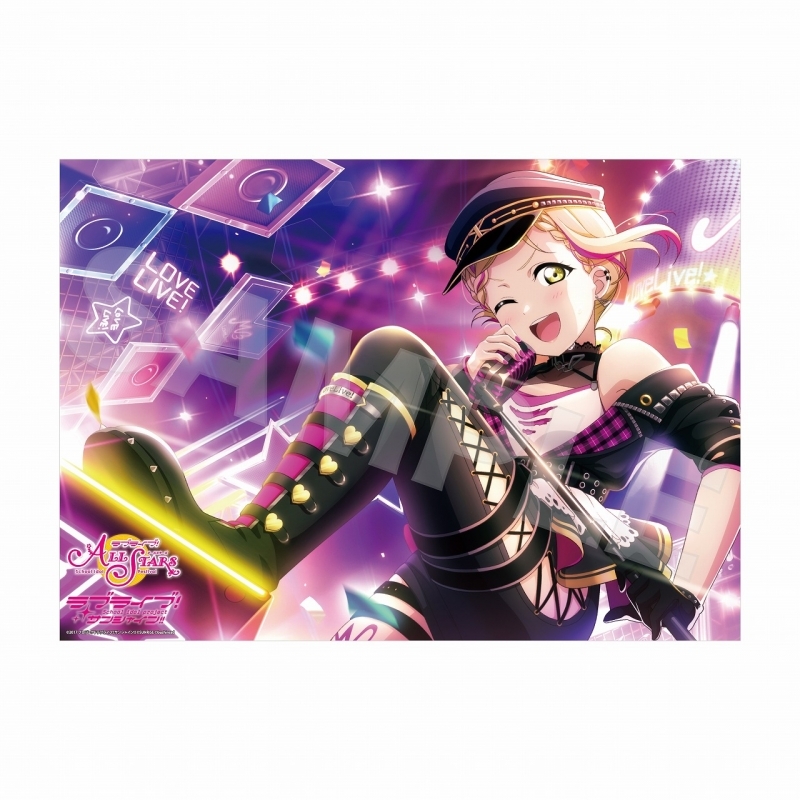 ラブライブ!サンシャイン!! A4クリアポスター /H 小原鞠莉