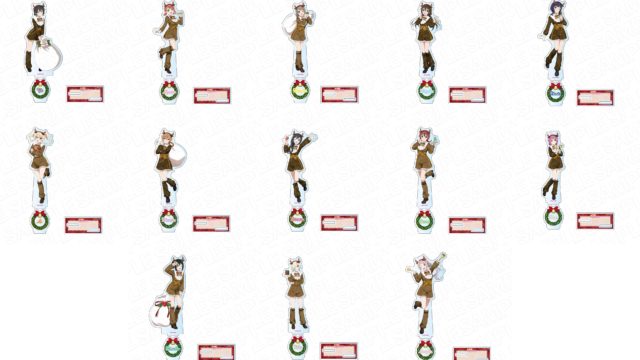 ラブライブ!虹ヶ咲学園スクールアイドル同好会 アクリルフィギュア トナカイ風衣装 ver.