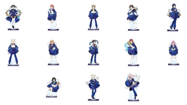 ラブライブ!虹ヶ咲学園スクールアイドル同好会 描き下ろし 十二星座ver. 特大アクリルスタンド