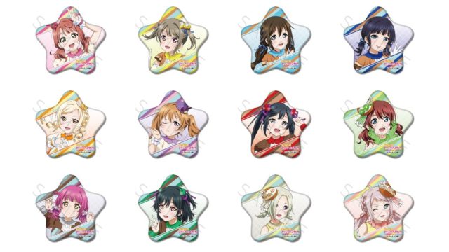 『ラブライブ!虹ヶ咲学園スクールアイドル同好会』 星型缶バッジ