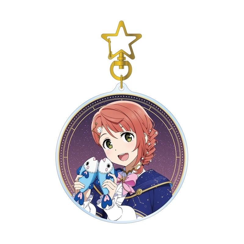 ラブライブ!虹ヶ咲学園スクールアイドル同好会 描き下ろし 上原歩夢 十二星座ver. BIGアクリルキーホルダー