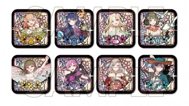 ラブライブ!蓮ノ空女学院スクールアイドルクラブ×石川県コラボ第四弾 TRスクエアオーロラ缶バッジ(全8種)