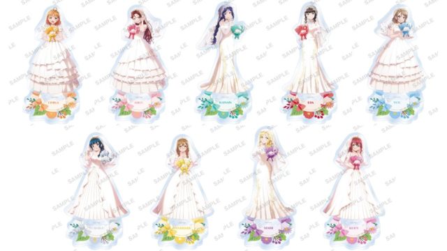 ラブライブ!サンシャイン!! アクリルスタンド Anniversary Bride ver.