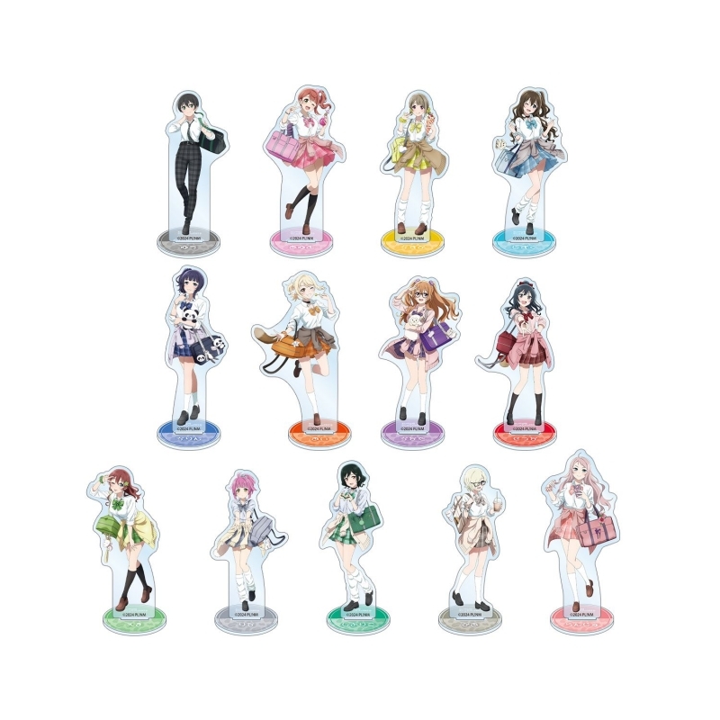 ラブライブ!虹ヶ咲学園スクールアイドル同好会 描き下ろし ギャル制服ver. トレーディングアクリルスタンド