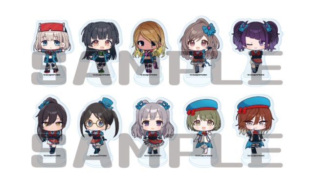 アイドルマスター シャイニーカラーズ アクリルぷちスタンド 03/オリジナル衣装ver. トレーディング(全10種)(ミニキャライラスト)