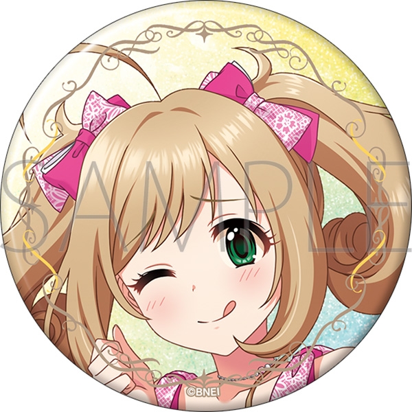 【グッズ-バッチ】アイドルマスター シンデレラガールズ グリッター缶バッジ/佐藤心 STARLIGHT ALLIANCE