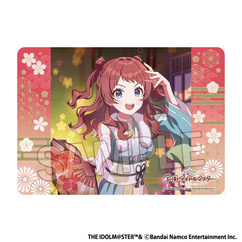 学園アイドルマスター イラストプレイマットNT Fighting My Way '25ひな祭り 花海咲季