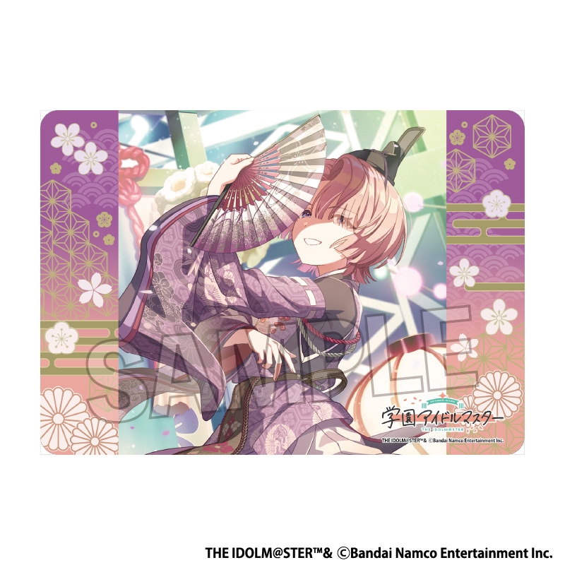 【トレカ-サプライ】学園アイドルマスター イラストプレイマットNT 雪解けに 有村麻央