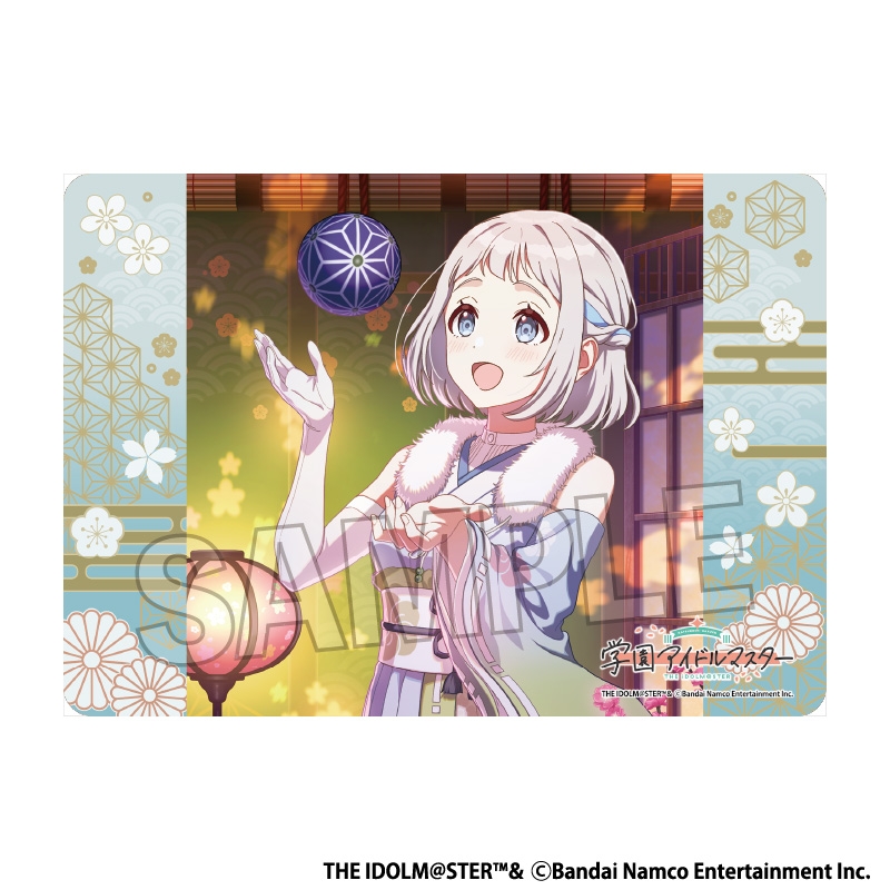 【トレカ-サプライ】学園アイドルマスター イラストプレイマットNT 白線 '25ひな祭り 葛城リーリヤ