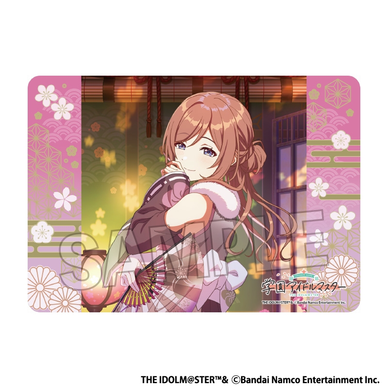 【トレカ-サプライ】学園アイドルマスター イラストプレイマットNT clumsy trick '25ひな祭り 姫崎莉波