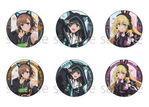 とある科学の超電磁砲T ホログラムカンバッジ(ランダム) ゲーミング ver.